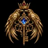 Raven-lock emblem